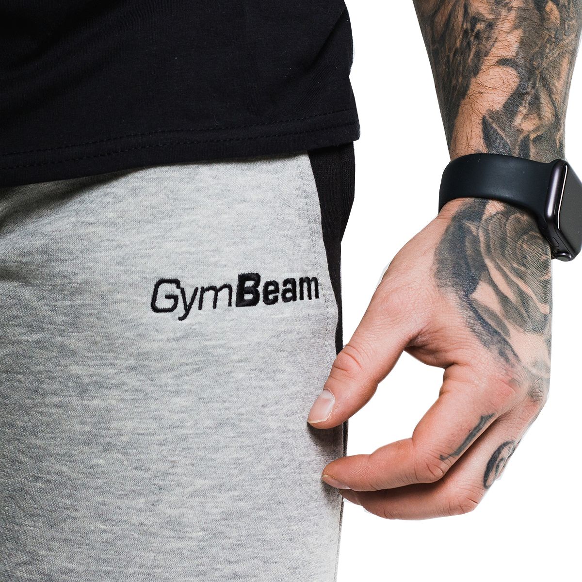 Spodnie dresowe Slimfit Grey - GymBeam