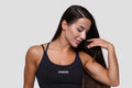 Biustonosz sportowy FIT Black - GymBeam