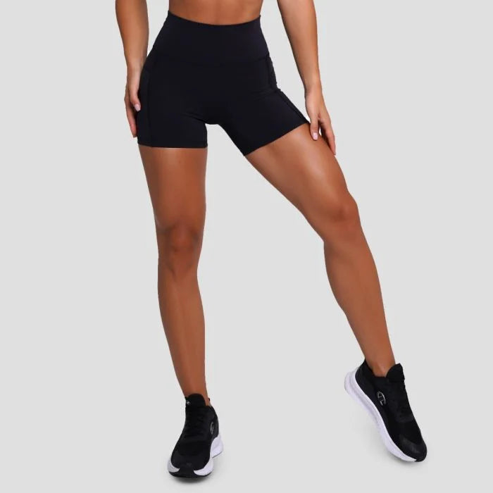 Damskie szorty FIT Black - GymBeam
